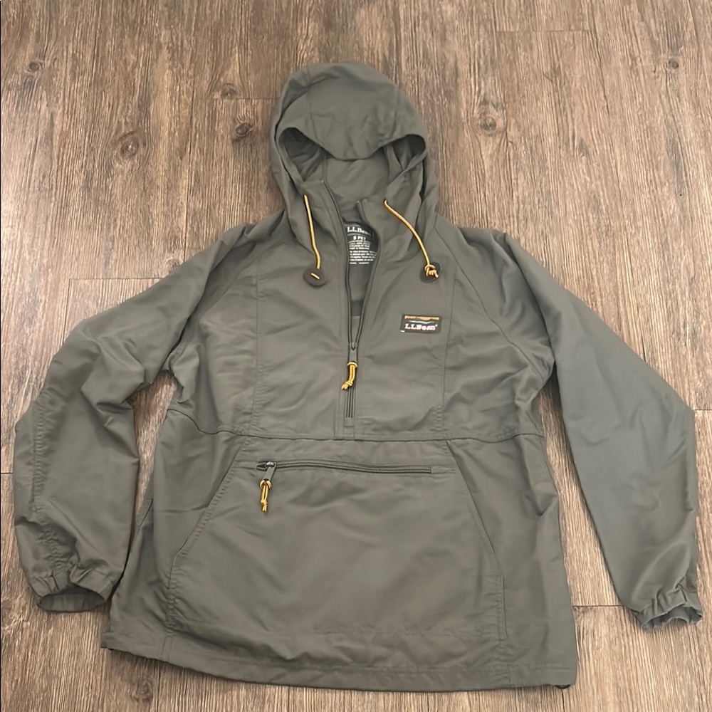 L.L.Bean Gray Hooded Jacket